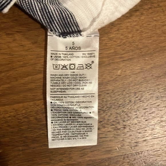 NWT - THE STRIPED SLUB TEE by Janie and Jack - Picture 5 of 6